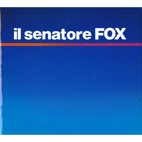 Il senatore FOX. Immagini fotografiche degli attori durante le prove dello spettacolo