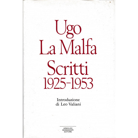 Scritti 1925-1953 vol. 1