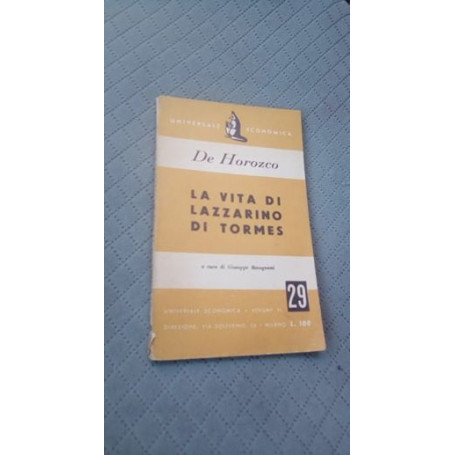 la vita di lazzarino di tormes