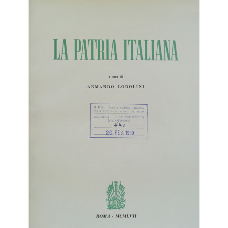 La patria italiana