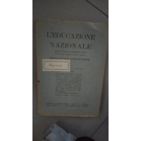 l educazione nazionale