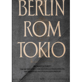 Berlin Rom Tokio. Nr. 9 - jahrgang 4 -  september 1942