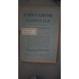 l educazione nazionale