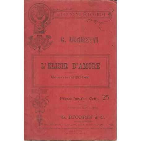 L'elisir d'amore