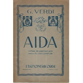 Aida. Opera in quattro atti