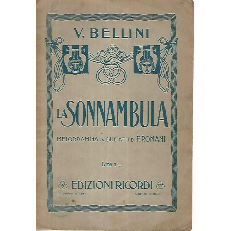 La sonnambula. Melodramma in due atti