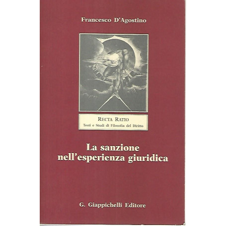 La sanzione nell'esperienza giuridica