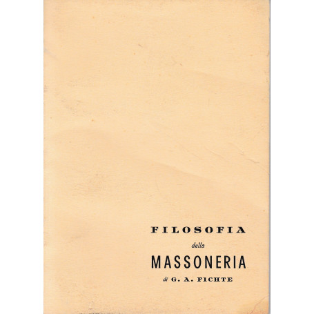 Filosofia della Massoneria