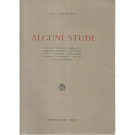 Alcuni studi