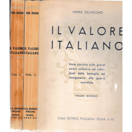 Il valore italiano 2 volumi