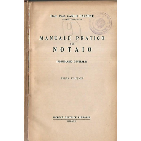 Manuale pratico del notaio
