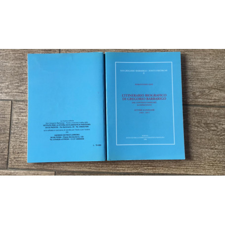 L'itinerario biografico di Gregorio Barbarico