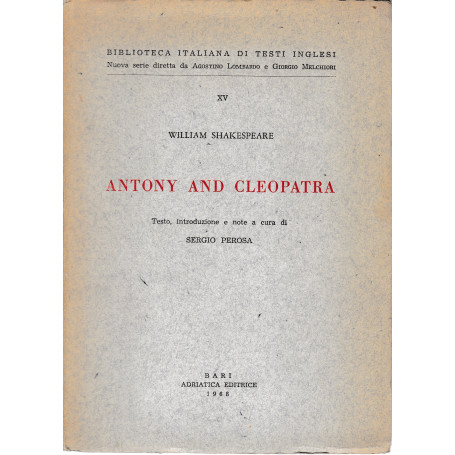 Antony and Cleopatra