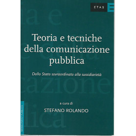 Teoria e tecniche della comunicazione pubblica