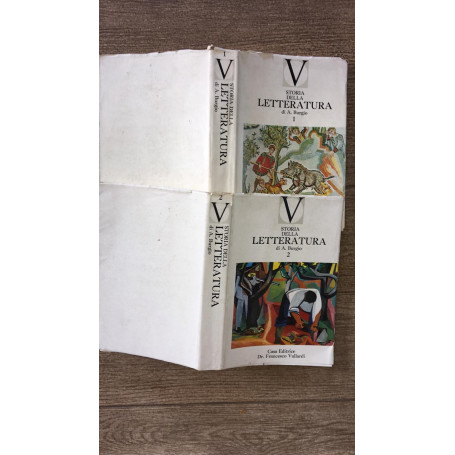 Storia della letteratura  Primo e secondo volume