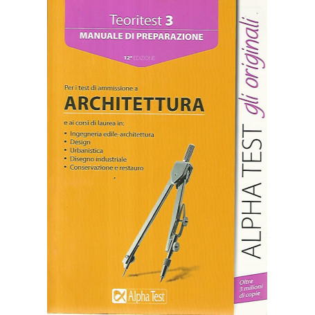 Manuale di preparazione per i test di ammissione a architettura