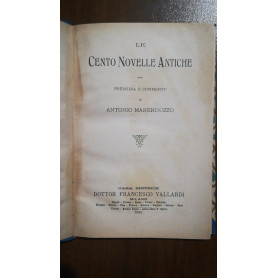 le cento novelle antiche