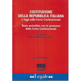 Costituzione della Repubblica italiana e leggi su Corte costituzionale