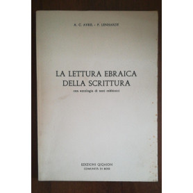 la lettura ebraica della scritturaLibrisaggi