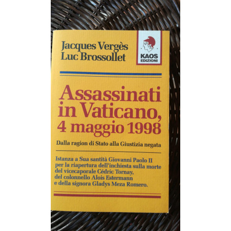 Assassinati in Vaticano 4 maggio 1998