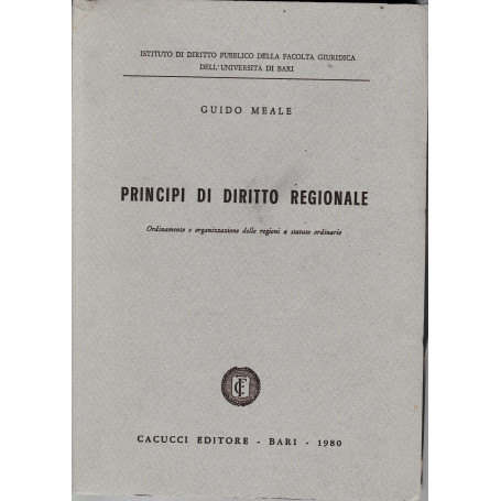 Principi di diritto regionale
