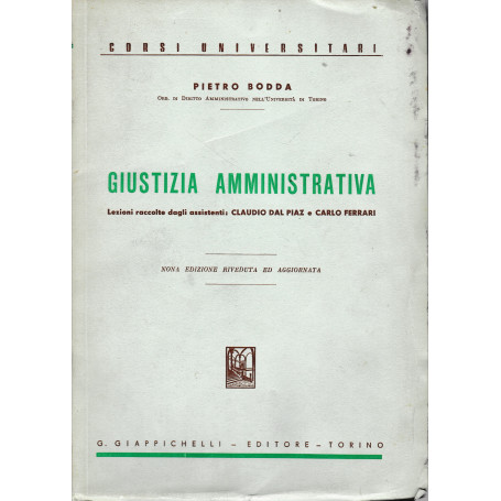 Giustizia amministrativa