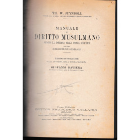 Manuale di diritto Musulmano