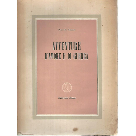 Avventure d'amore e di guerra