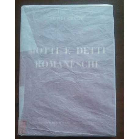 MOTTI E DETTI ROMANESCHI