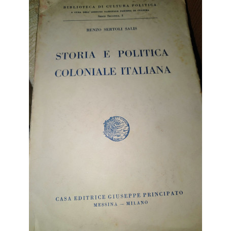 Storia e politica coloniale italiana