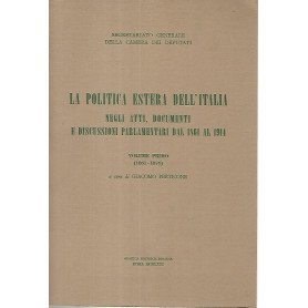 La politica estera dell'Italia negli atti