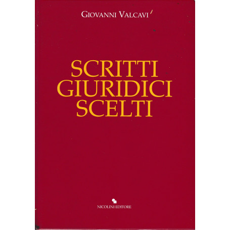 Scritti giuridici scelti