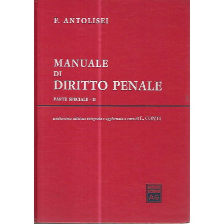 Manuale di diritto penale. Parte speciale II