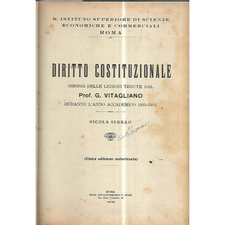 Diritto costituzionale