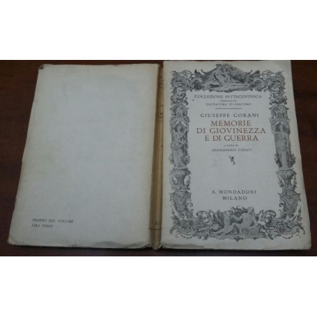 Memorie di giovinezza e di guerra