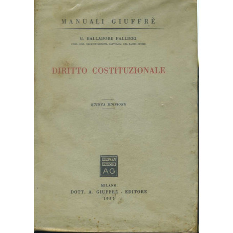 Diritto costituzionale