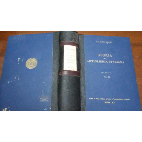 Storia delle artiglieria italiana vol III