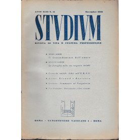 Studium. Rivista di vita e cultura professionale