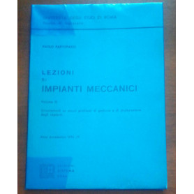 LEZIONI DI IMPIANTI MECCANICI VOLUME III