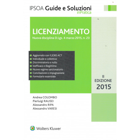 Licenziamento