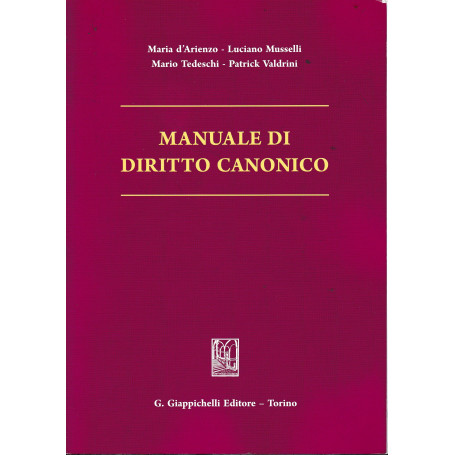 Manuale di diritto canonico