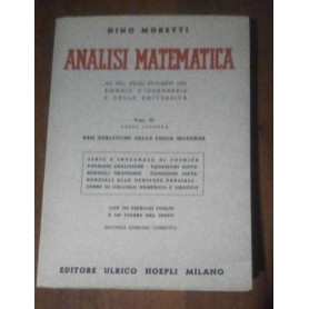 ANALISI MATEMATICA VOLUME II