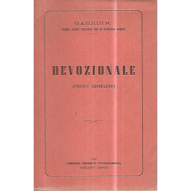 Devozione ( Primo semestre)