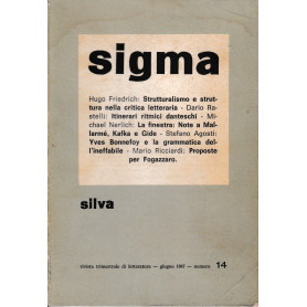 Sigma. Rivista trimestrale di letteratura - Giugno 1967 - n. 14