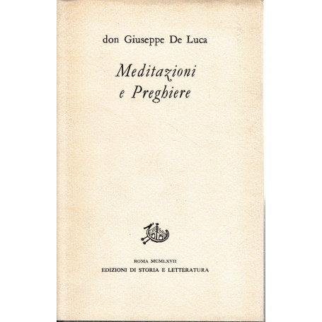 Meditazioni e Preghiere