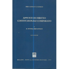 Appunti di diritto costituzionale comparato. Vol. 2: il sistema britannicoLibrisaggi