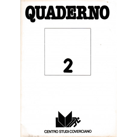 Quaderno. Trimestrale 2 Luglio- Settembre 1979