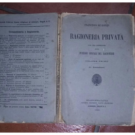 Ragioneria privata .Volume primo