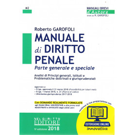 Manuale di diritto penale. Parte generale e speciale