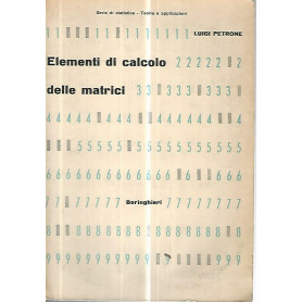 Elementi di calcolo delle matrici